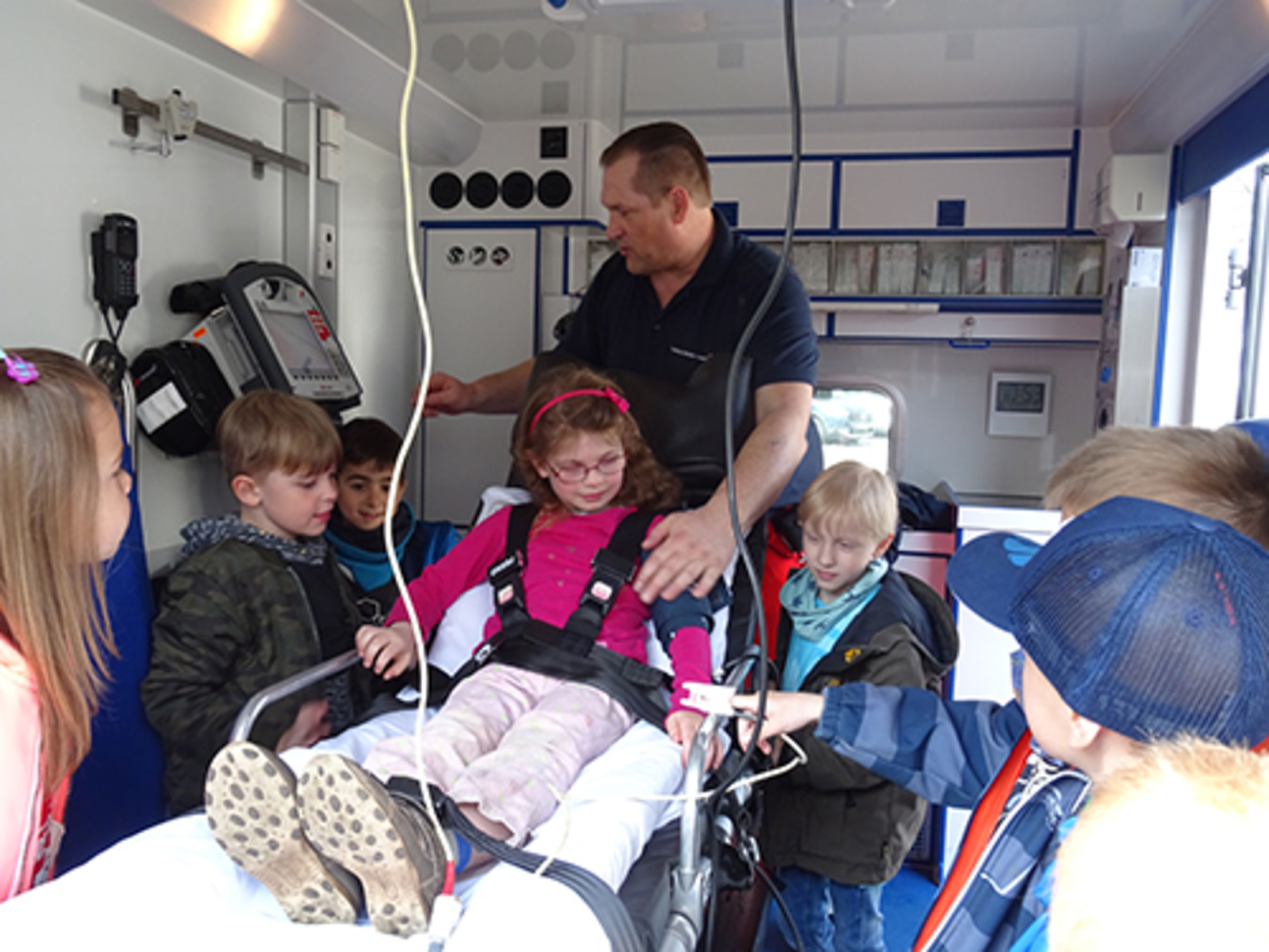 Besuch Rettungswache 3