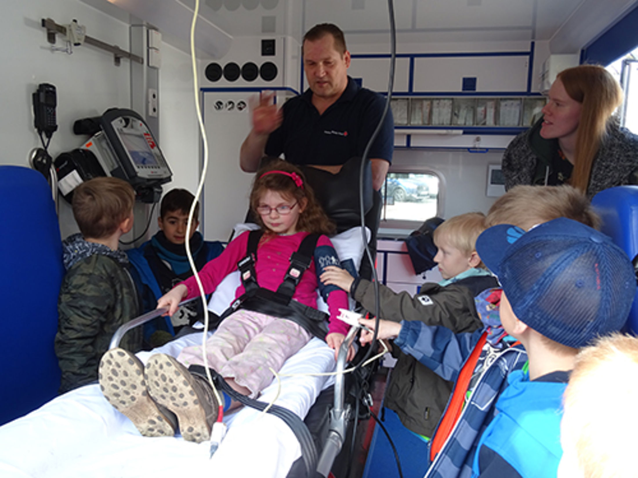 Besuch Rettungswache 4